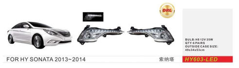 Hyundai Elantra (MD/UD) 2011–2015 LED-sumuvalot kuva 1