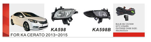 Kia Cerato 3 2013–2018 Sumovalot 2013-2015 (halogeeni) kuva 1
