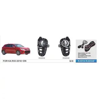 Halogeeniset sumuvalot Kia Rio 2017–