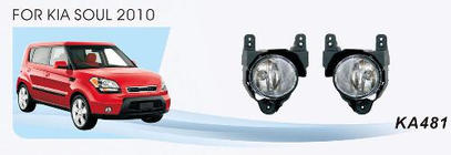Kia Soul I 2008–2013 Sumuvalot 08-11 (halogeeni) kuva 1