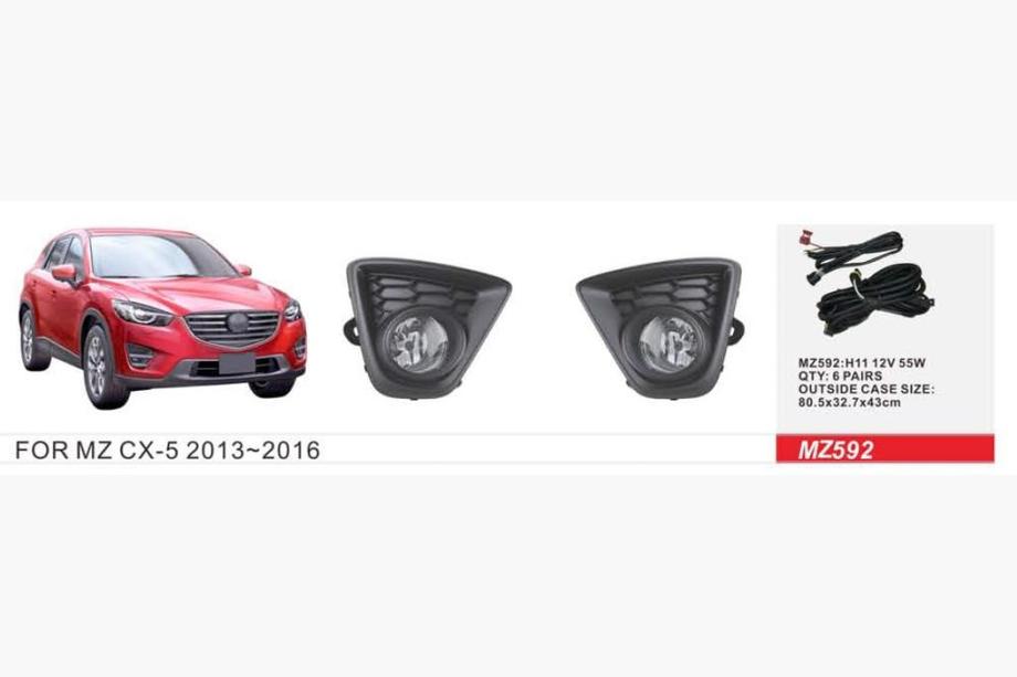 Mazda CX-5 2012–2017 Sumuvalot (2 kpl, halogeeni) Image