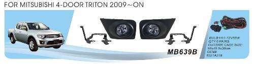 Mitsubishi L200 2006–2015 Sumuvalosarja 2006-2011 (2 kpl, halogeeni) kuva 1