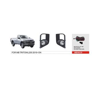 Sumuvalosarja 2019+ (2 kpl, halogeeni) Mitsubishi Pajero Sport 2015–