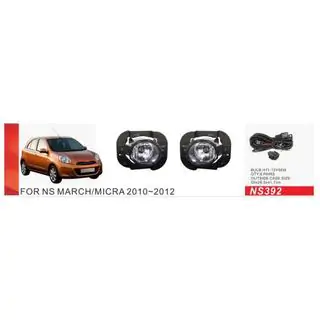 Sumuvalot 2010-2012 (2 kpl, halogeeni) Nissan Micra K13 2011–2016