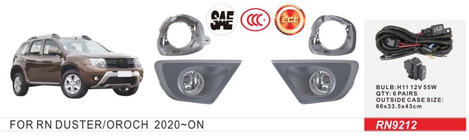 Renault Duster 2008–2017 Sumuvalot 2015-2018 (2 kpl, halogeeni) kuva 1