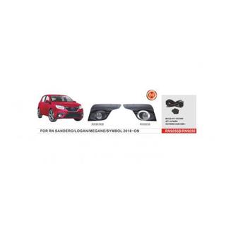 Sumuvalot 2018-2021 (2 kpl, halogeeni) Renault Logan II 2013–2022