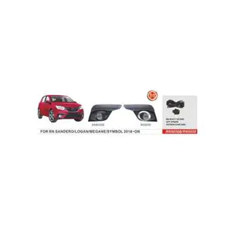 Sumuvalot 2018-2021 (2 kpl, halogeeni) Renault Logan II 2013–2022