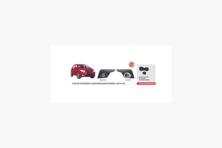 Renault Logan II 2013–2022 Sumuvalot 2018-2021 (2 kpl, halogeeni) Image