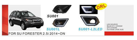 Subaru Forester 2013–2018 Sumuvalot (2 kpl, halogeeni) kuva 1