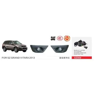 Sumuvalot 2013-2017 (2 kpl, halogeeni) Suzuki Grand Vitara 2005–2017