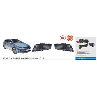 Sumuvalot Hibryd 2015-2018 (2 kpl, halogeeni) Toyota Auris 2012–2018
