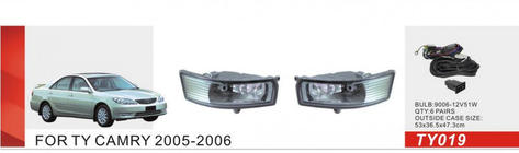 Toyota Camry 2001–2006 Sumuvalot (2 kpl, halogeeni) kuva 1