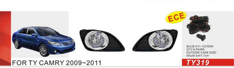 Toyota Camry 2006–2011 Sumuvalosarja 2009-2011 (2 kpl, halogeeni) kuva 1