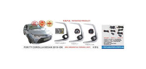 Toyota Corolla 2019– Sumovalot (2 kpl, LED) kuva 1