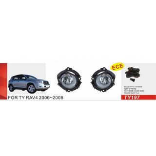 Sumuvalot 2006-2008 (2 kpl, halogeeni) Toyota Rav 4 2006–2013