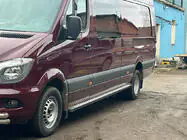 Volkswagen Crafter 2006–2016 DOT-Line sivuastinlaudat (2 kpl, alumiini) kuva 3