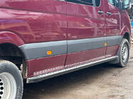 Volkswagen Crafter 2006–2016 DOT-Line sivuastinlaudat (2 kpl, alumiini) pitka akselivali kuva 10