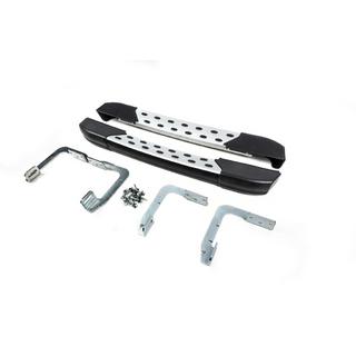 DOT-Line sivuaskelmat pyörän taakse (2 kpl, alumiini) Volkswagen Crafter 2006–2016 kuva 2