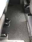 Volkswagen T5 2010–2015 EVA-autolattiamatot V2 (pitkä akseliväli, täydellinen matkustamo, mustat) kuva 4
