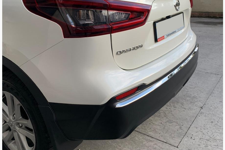 Nissan Qashqai 2014–2021 Takapuskurin suojalista (ruostumaton teräs) Image