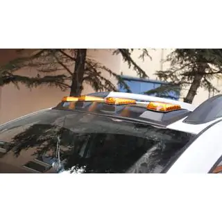Tuulilasin aurinkolippa V2 (LED) Dacia Duster 2008–2018 kuva 3