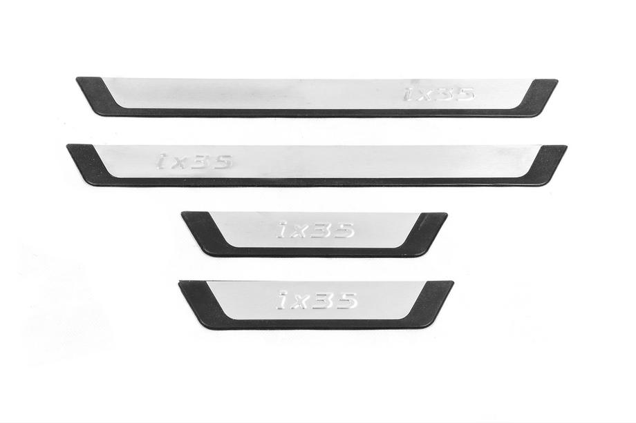 Hyundai IX-35 2010–2015 Omsa Flexill kynnyslistat (4 kpl, ruostumaton teräs) Image