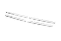 Mercedes Vito W639 2004–2014 Maskin reunan listat, ruostumaton teräs 2010-2015 kuva 2