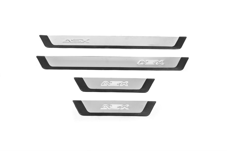 Mitsubishi ASX 2010–2023 Flexill kynnyslistat (4 kpl, ruostumaton teräs) Image