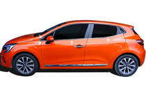 Renault Clio V 2019– Ikkunoiden alalistat (8 kpl, ruostumaton teräs) kuva 1