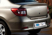 Renault Logan II 2013–2022 Takaluukun reunalista 2013-2018 (ruostumaton teräs) kuva 1