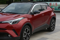 Toyota C-HR 2016–2023 OmsaLine ikkunalistat (4 kpl, ruostumaton teräs) kuva 5