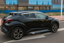 Toyota C-HR 2016–2023 OmsaLine ikkunalistat (4 kpl, ruostumaton teräs) kuva 6
