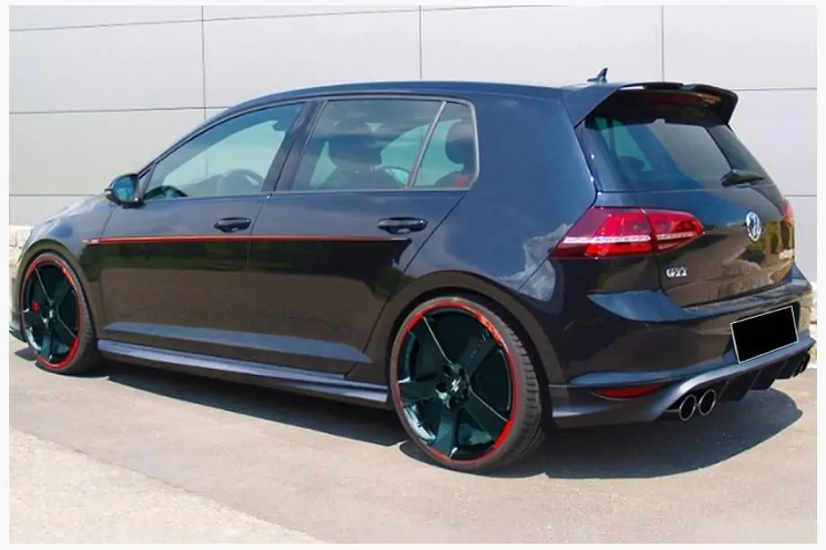 Volkswagen Golf 7/E-Golf 2012–2020 DPT-spoileri (GTI / R hatchback, ABS-muovi) Image