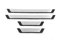 Volkswagen Tiguan 2007–2016 Omsa Flexill kynnyslistat, ruostumaton teräs (4 kpl) kuva 1