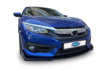 Honda Civic Sedan X 2016–2021 Etupuskurin lipa LIP V3 (musta) kuva 1