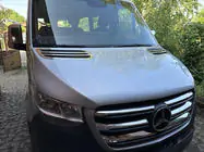 Mercedes Sprinter W907/W910 2018– OmsaLine ilmanottoaukon kromilista (2 kpl, ruostumaton teräs) kuva 4