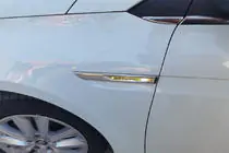 Renault Megane IV 2016–2025 Vilkun suojakuoret 2021+ (2 kpl, ruostumaton teräs) kuva 1