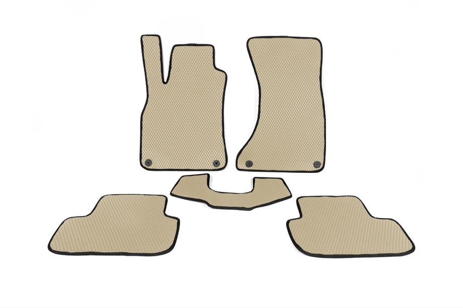 Audi A4 B8 2007–2015 EVA-auton lattiamatot (beige) Image