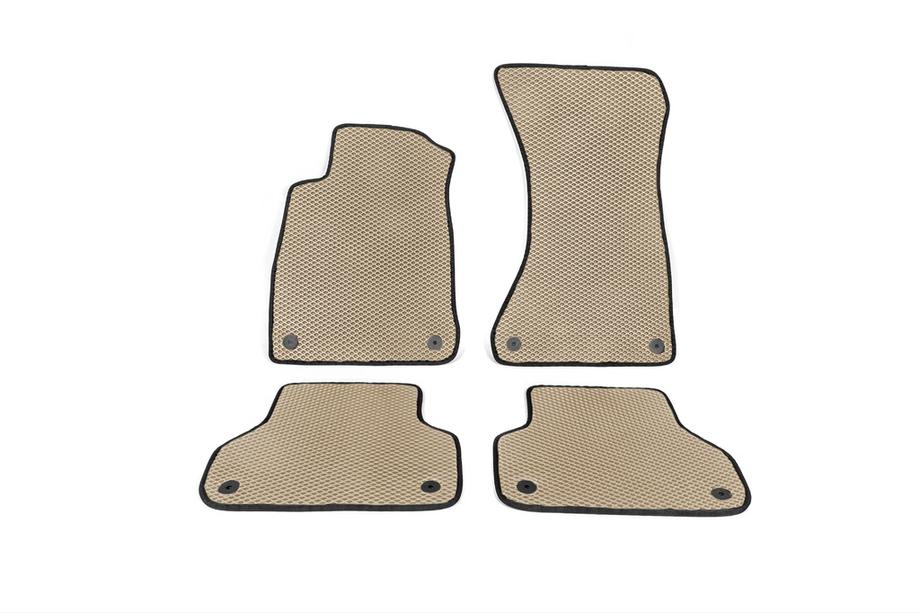 Audi A4 B9 2015–2024 EVA-auton lattiamatot (beige) Image