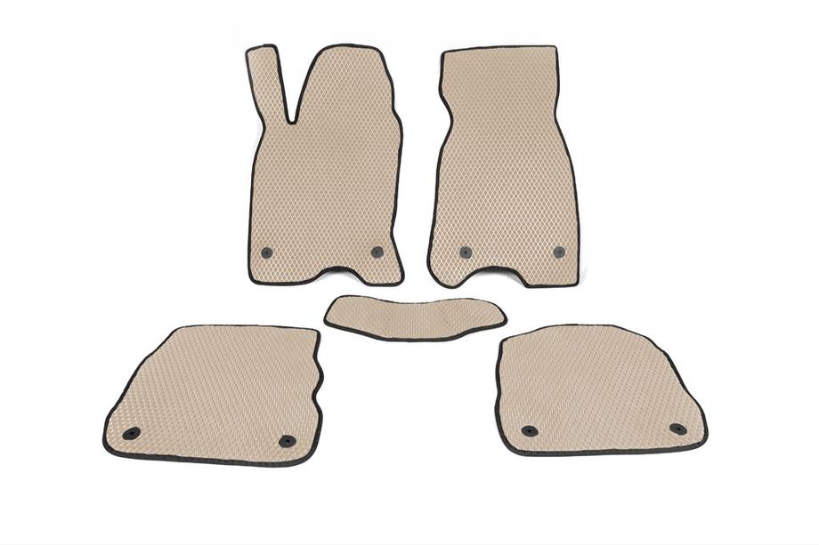 Audi A6 C5 1997–2001 EVA-auton lattiamatot (beige) Image