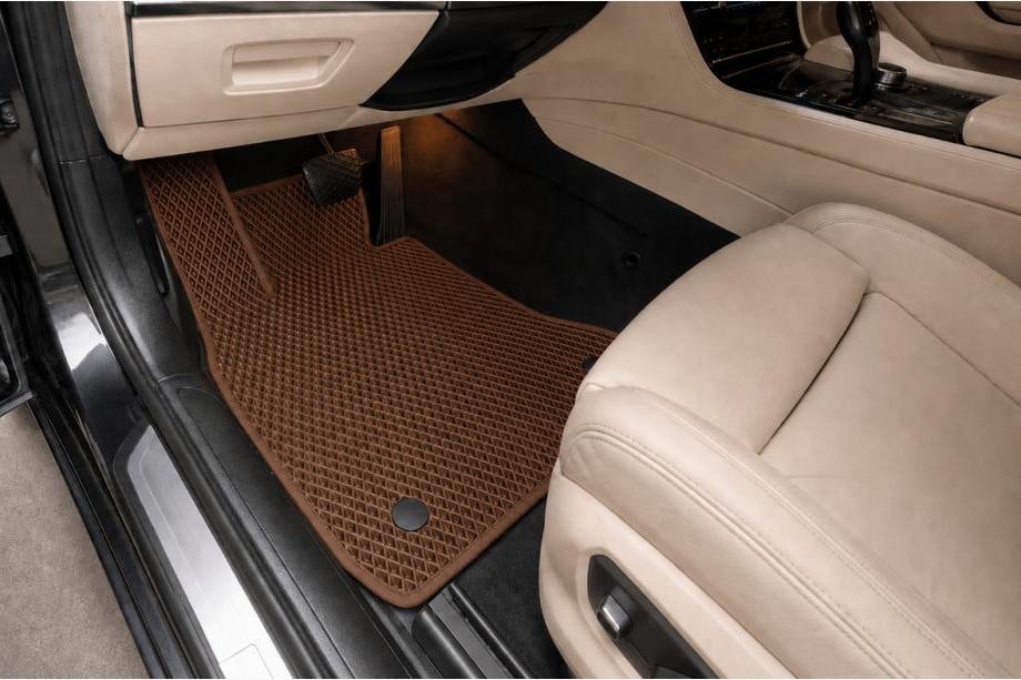 BMW 7-sarja F01/F02 2008–2015 EVA-auton matot (F02, ruskea) Image