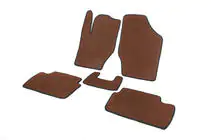 Citroen C-4 2010–2018 EVA-auton lattiamatot (ruskeat) kuva 2