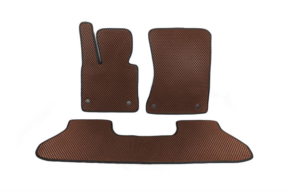 BMW X5 E70 2007–2013 EVA-auton lattiamatot (ruskeat) Kuva 1