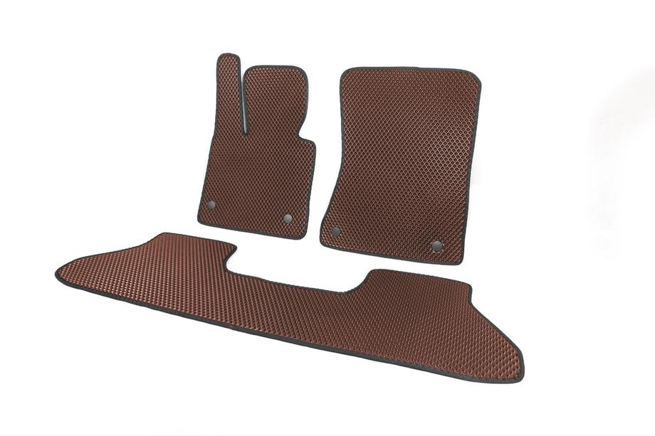 BMW X5 E70 2007–2013 EVA-auton lattiamatot (ruskeat) Kuva 2
