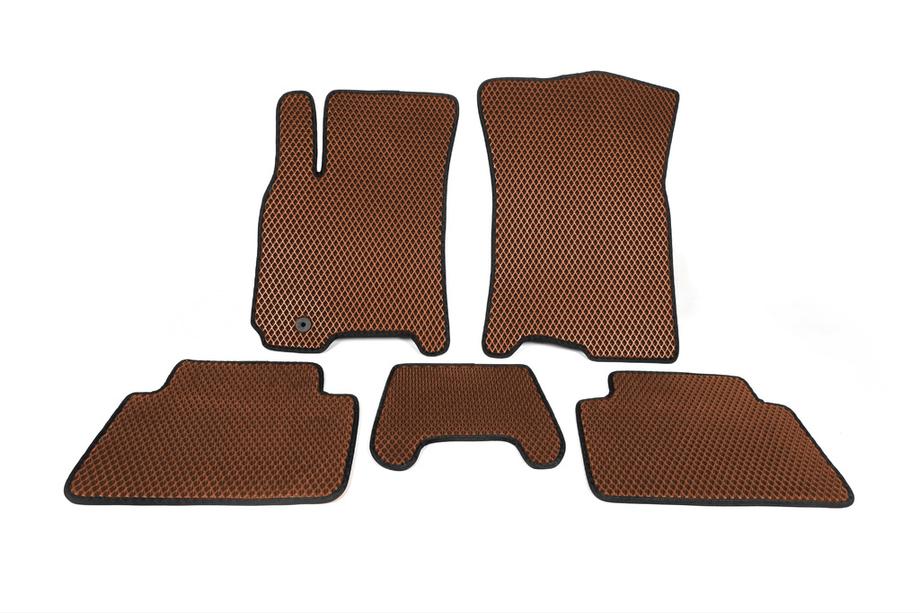 Daewoo Gentra 2013– EVA-auton lattiamatot (ruskeat) Image