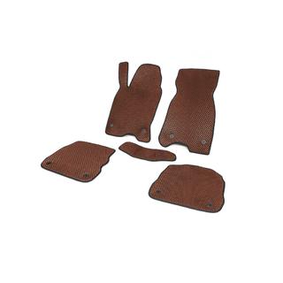 EVA-auton lattiamatot (ruskeat) Audi A6 C5 1997–2001 kuva 2
