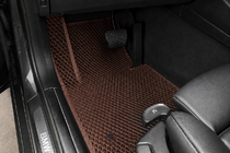 BMW 3-sarja E46 1998–2006 EVA-auton lattiamatot (ruskeat) kuva 1
