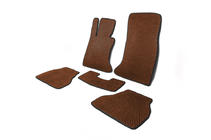 BMW 5-sarja E60/E61 2003–2010 EVA-auton lattiamatot (ruskeat) kuva 2