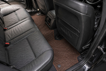 BMW 5-sarja E39 1996–2003 EVA-auton lattiamatot (ruskeat) kuva 3