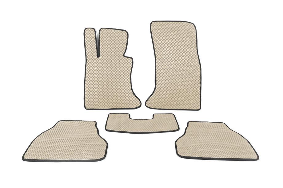 BMW 5-sarja E60/E61 2003–2010 EVA-auton lattiamatot (beige) Image